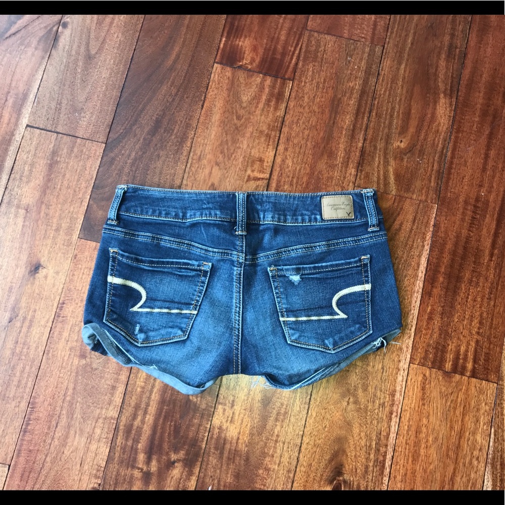 AE Super Stretch Denim Shorts